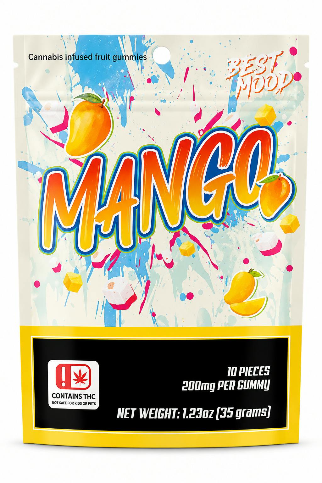 Best Mood 2000mg Gummies - Mango