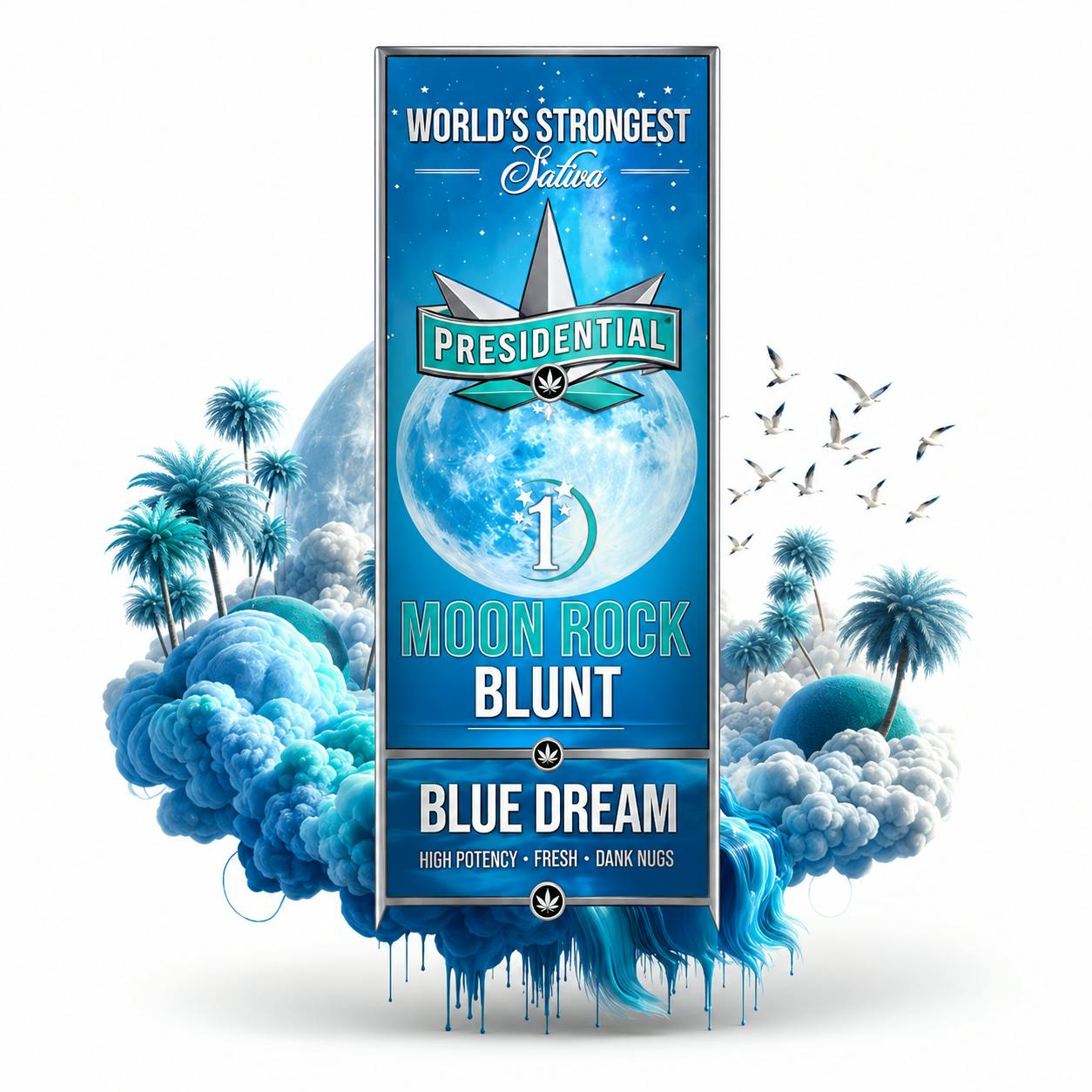 Presidential Moon Rock Blunt (1.5g) - Blue Dream