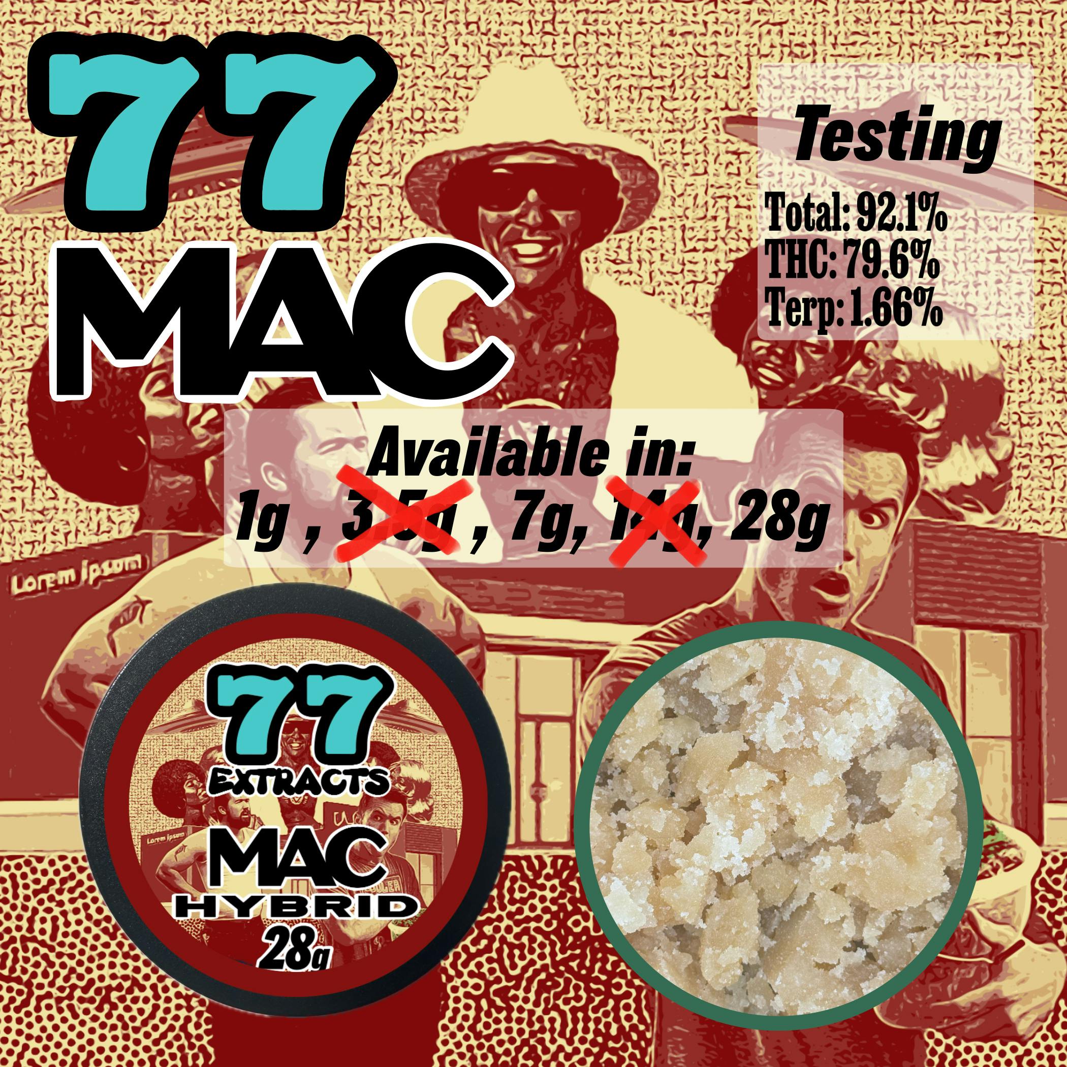 77 Extracts 1g Concentrate - Mac