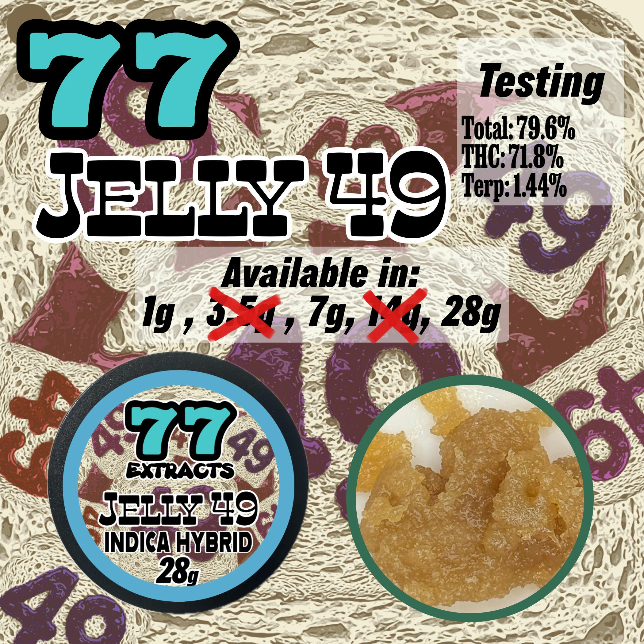 77 Extracts 28g Baller Jar - Jelly 49