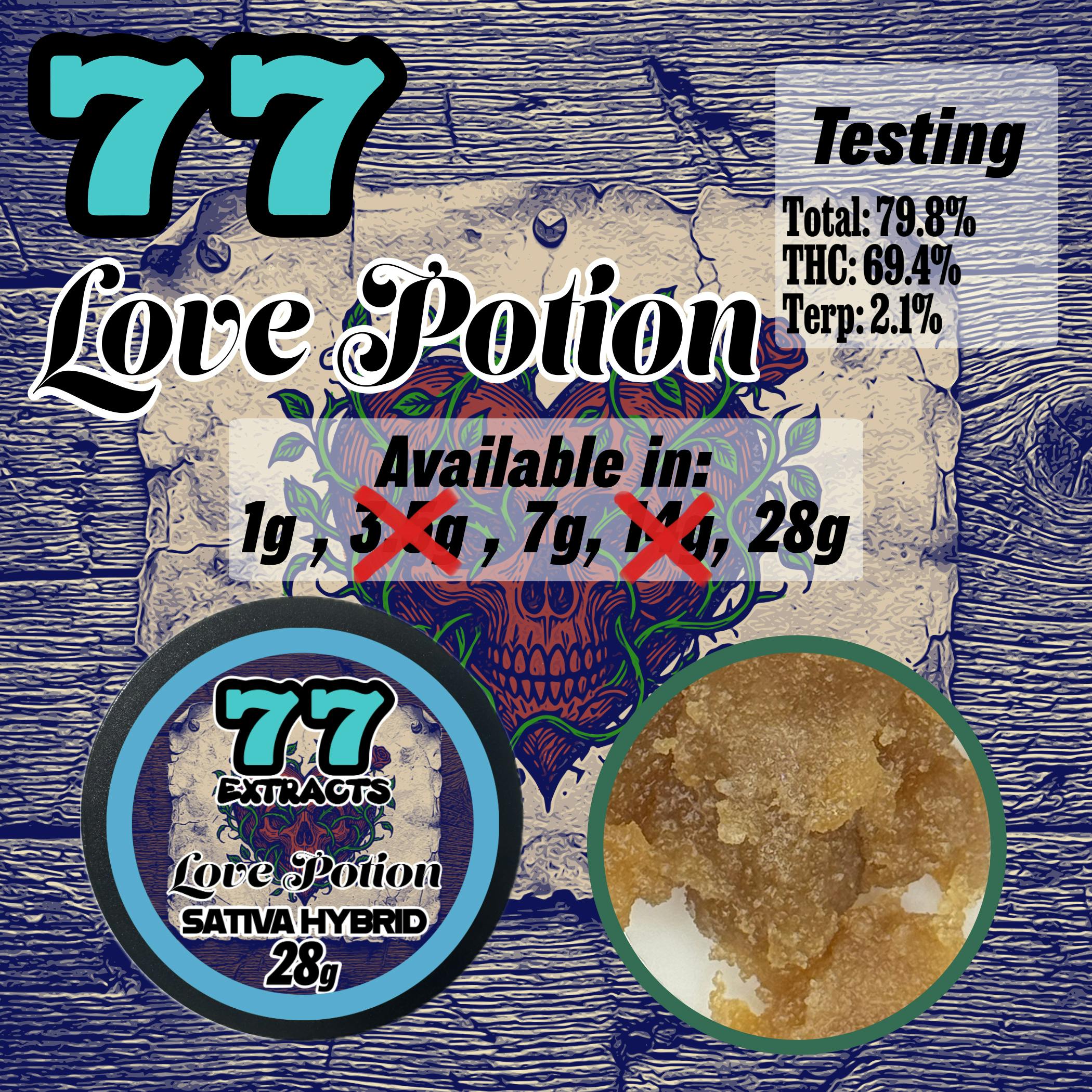 77 Extracts 28g Baller Jar - Love Potion
