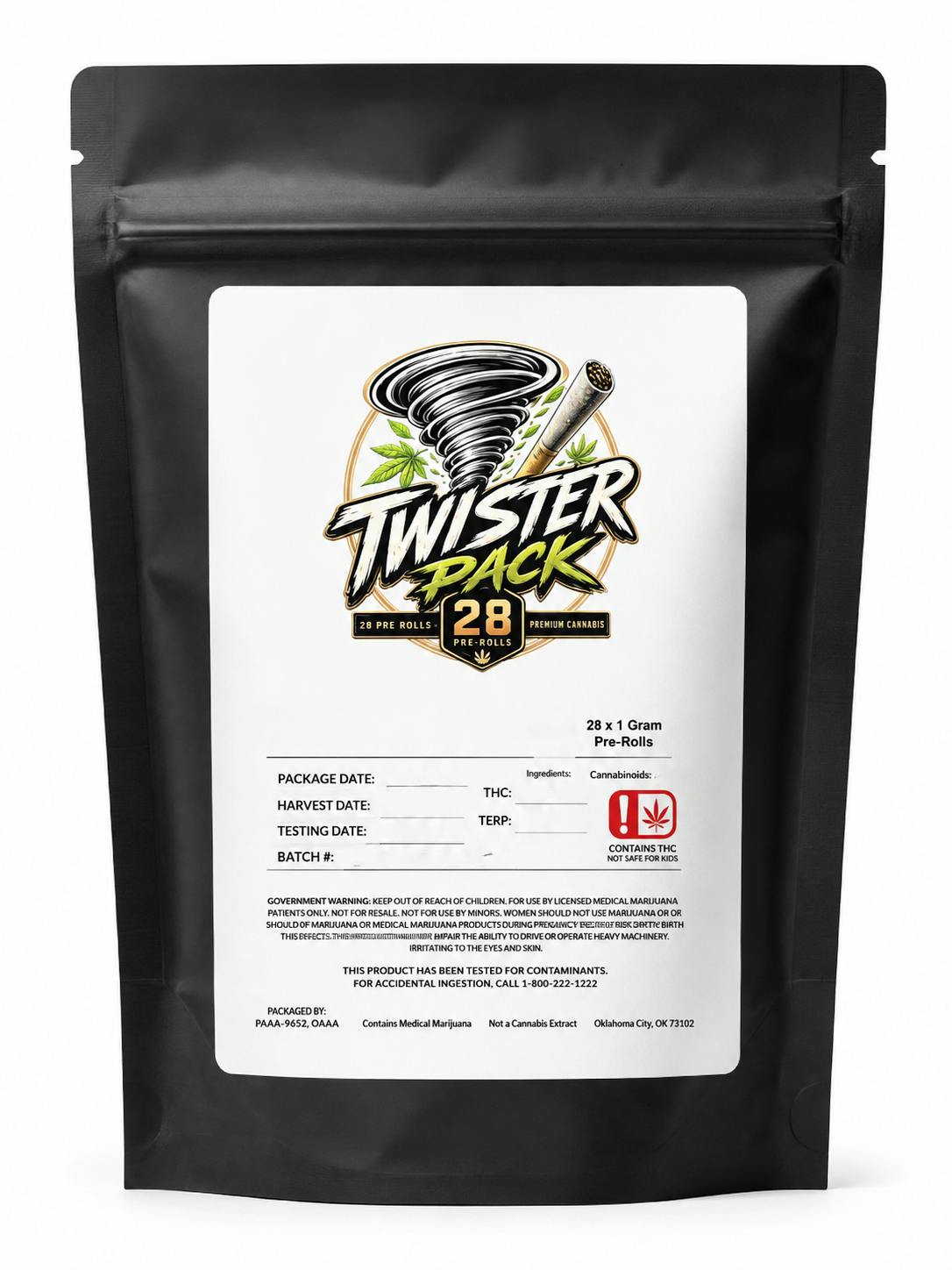 Twister Pack 28g Prerolls - Candy Heart