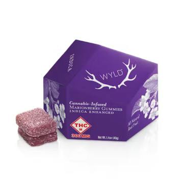 WYLD Edibles 300mg - Marionberry (Indica)