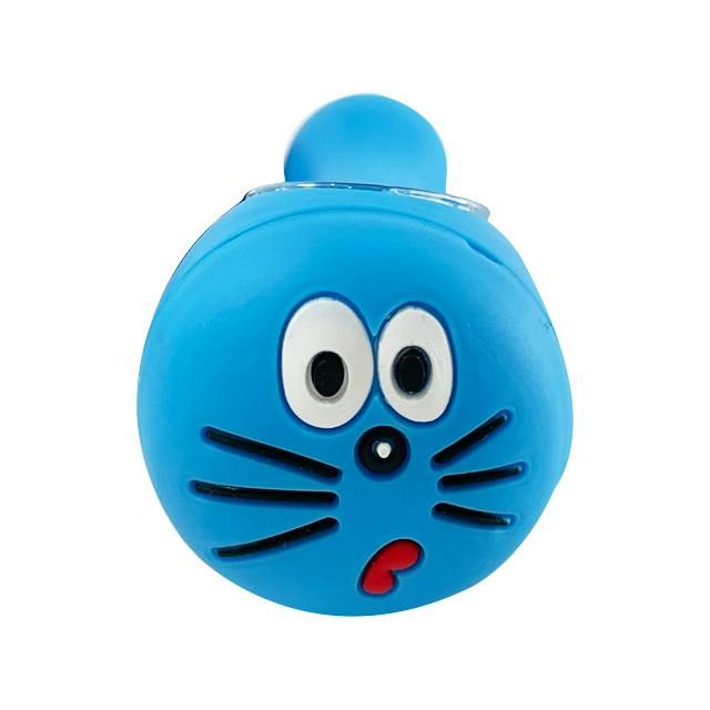 Bamboo Blaze - Silicone Blue Kisses Pipe