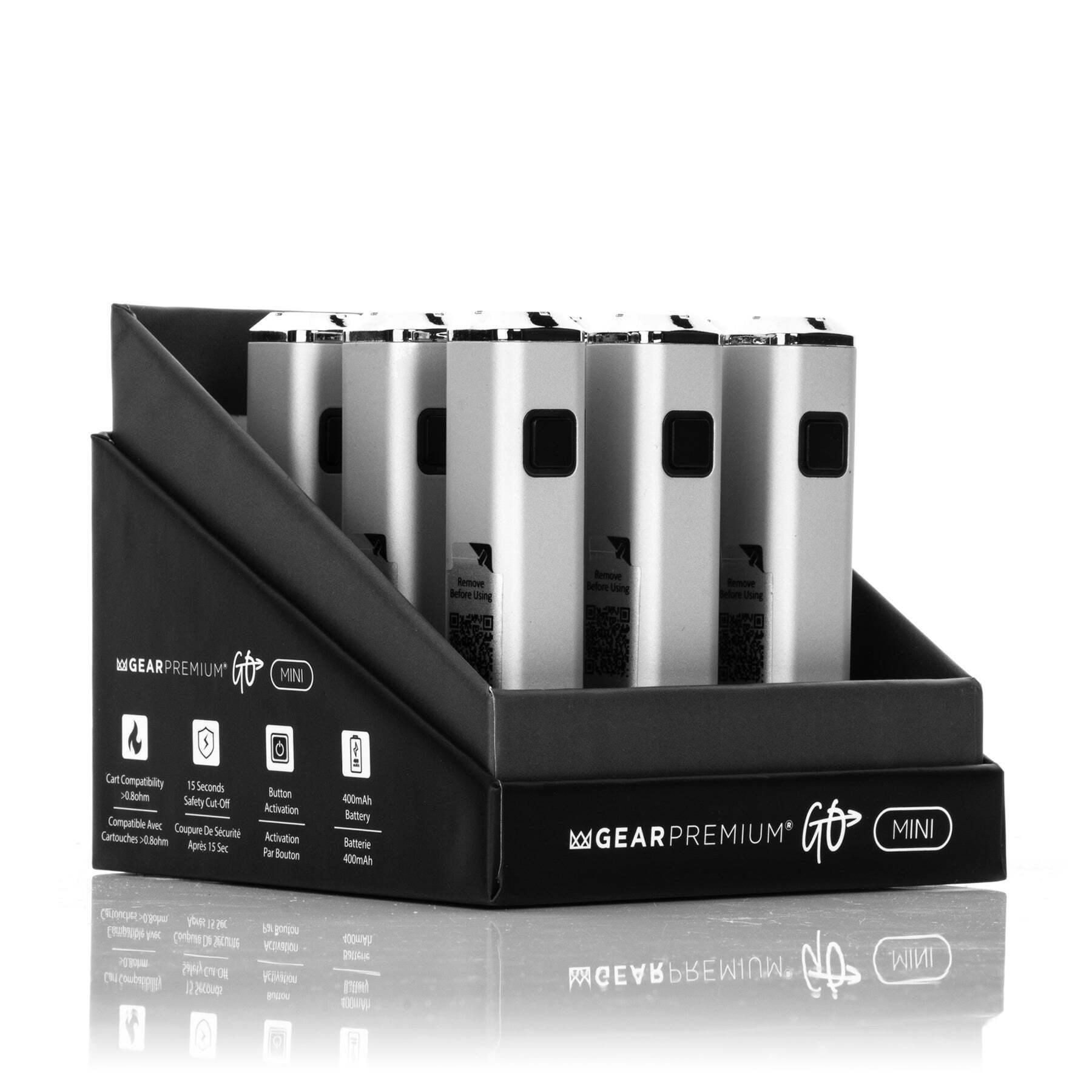 GEAR Premium GO MINI Display - Silver