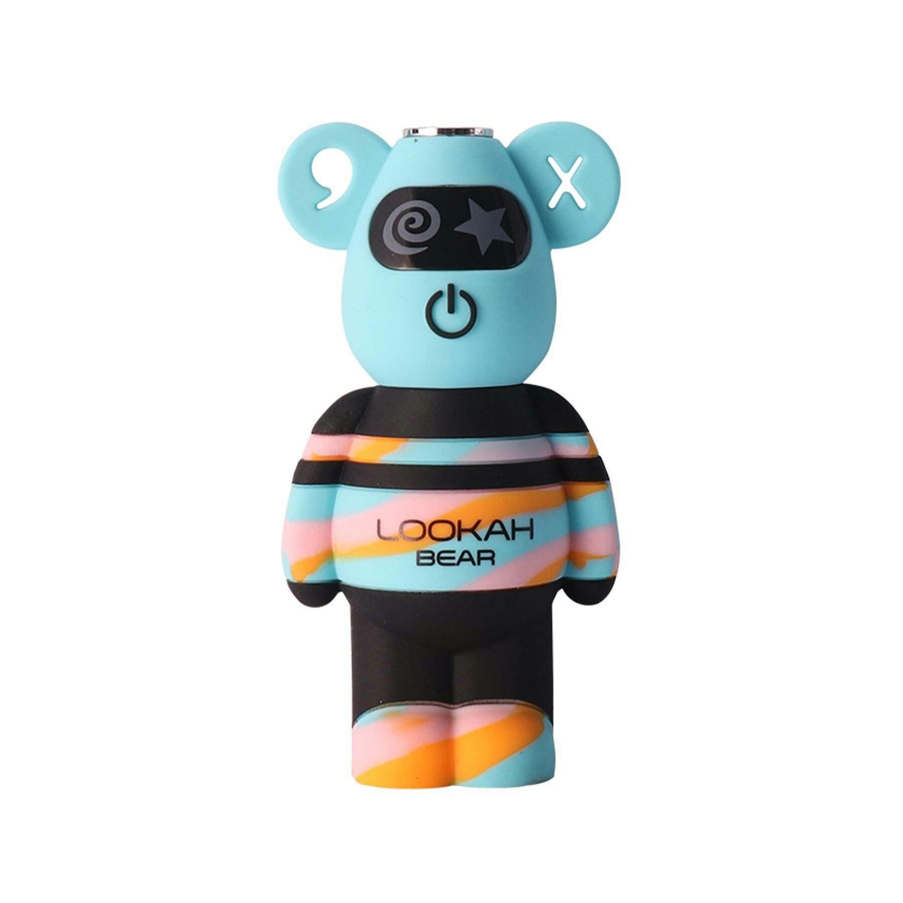 LOOKAH BEAR 510 Vape Battery Tie Dye Blue