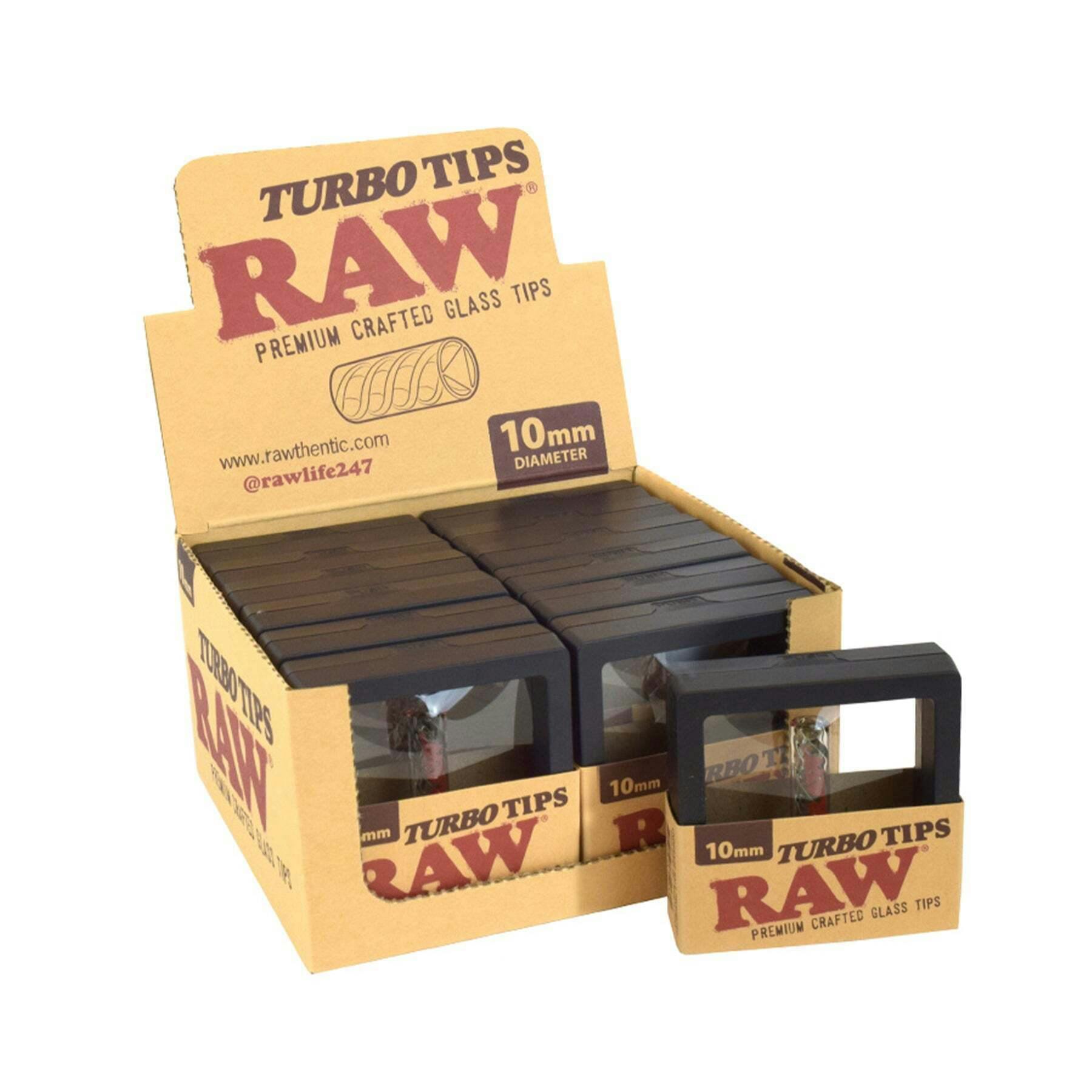 RAW 10mm Black Turbo Tip 12/DP *Limited Edition*