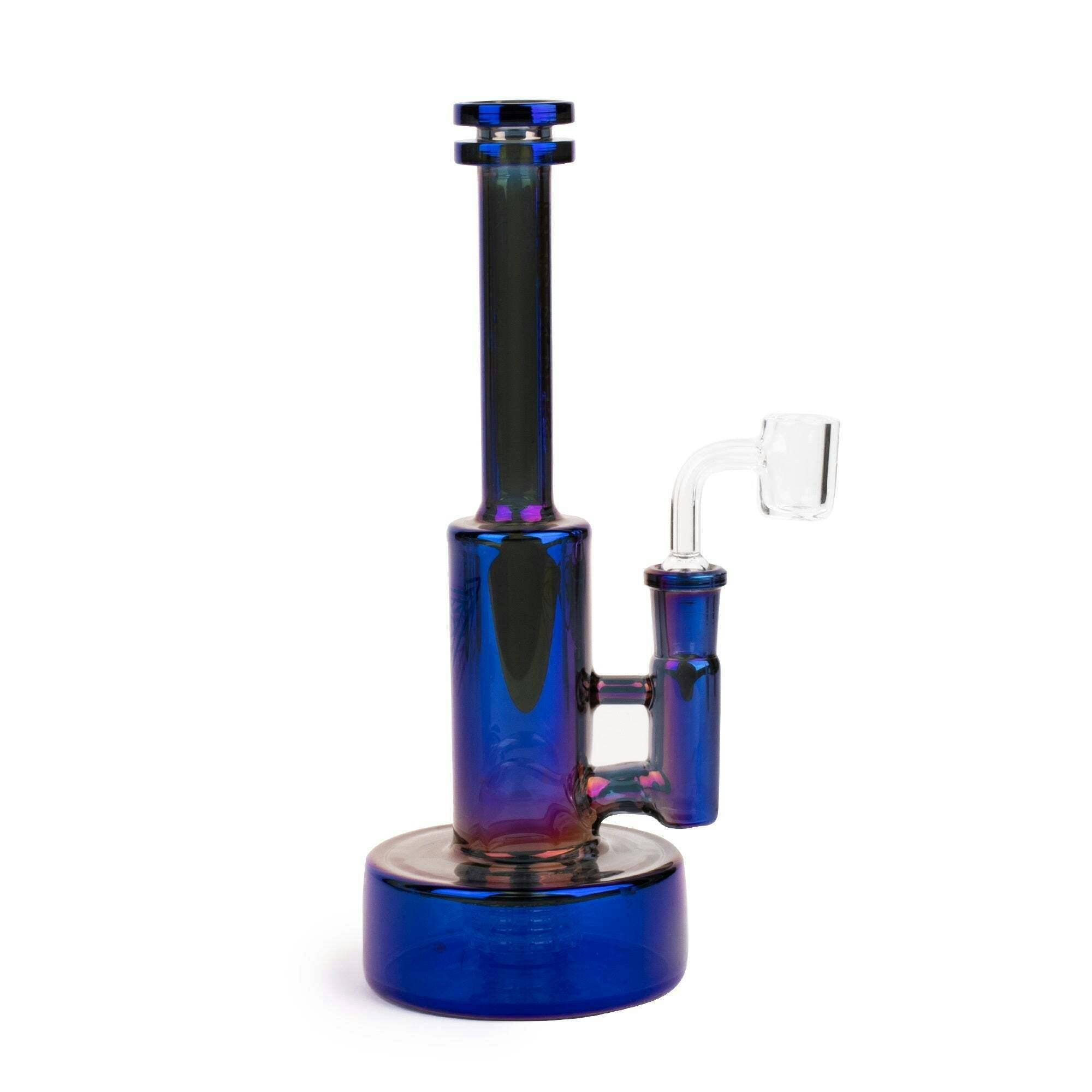 *BDA* Red Eye Tek 9" Tall Blue Metallic Terminator Avalon Concentrate Rig