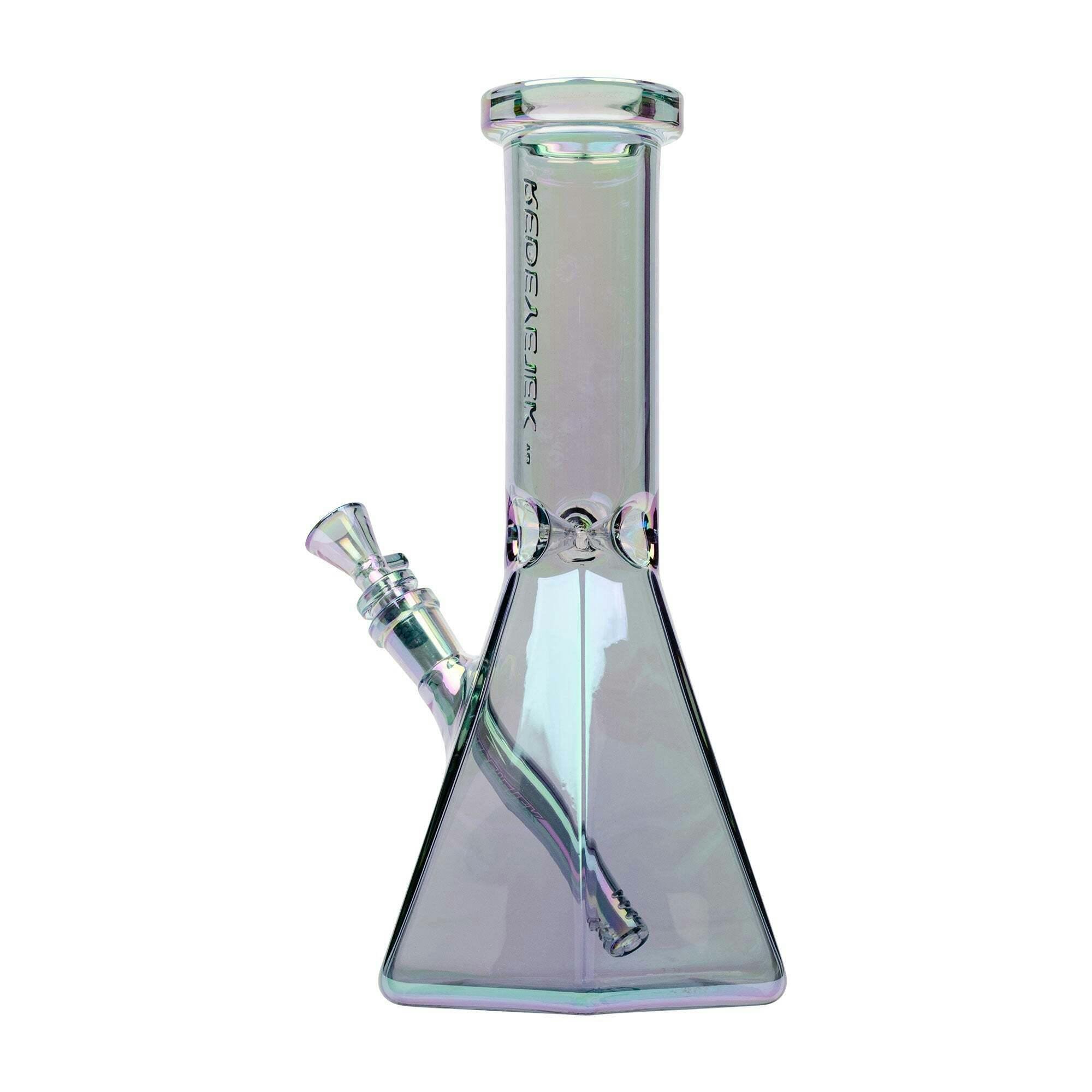 *BD* Red Eye Tek 12" Tall Green Terminator Finish Hex Base Beaker Tube