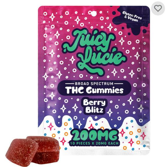 Juicy Lucie - Berry Blitz - 200mg at The WellFlower Manistee