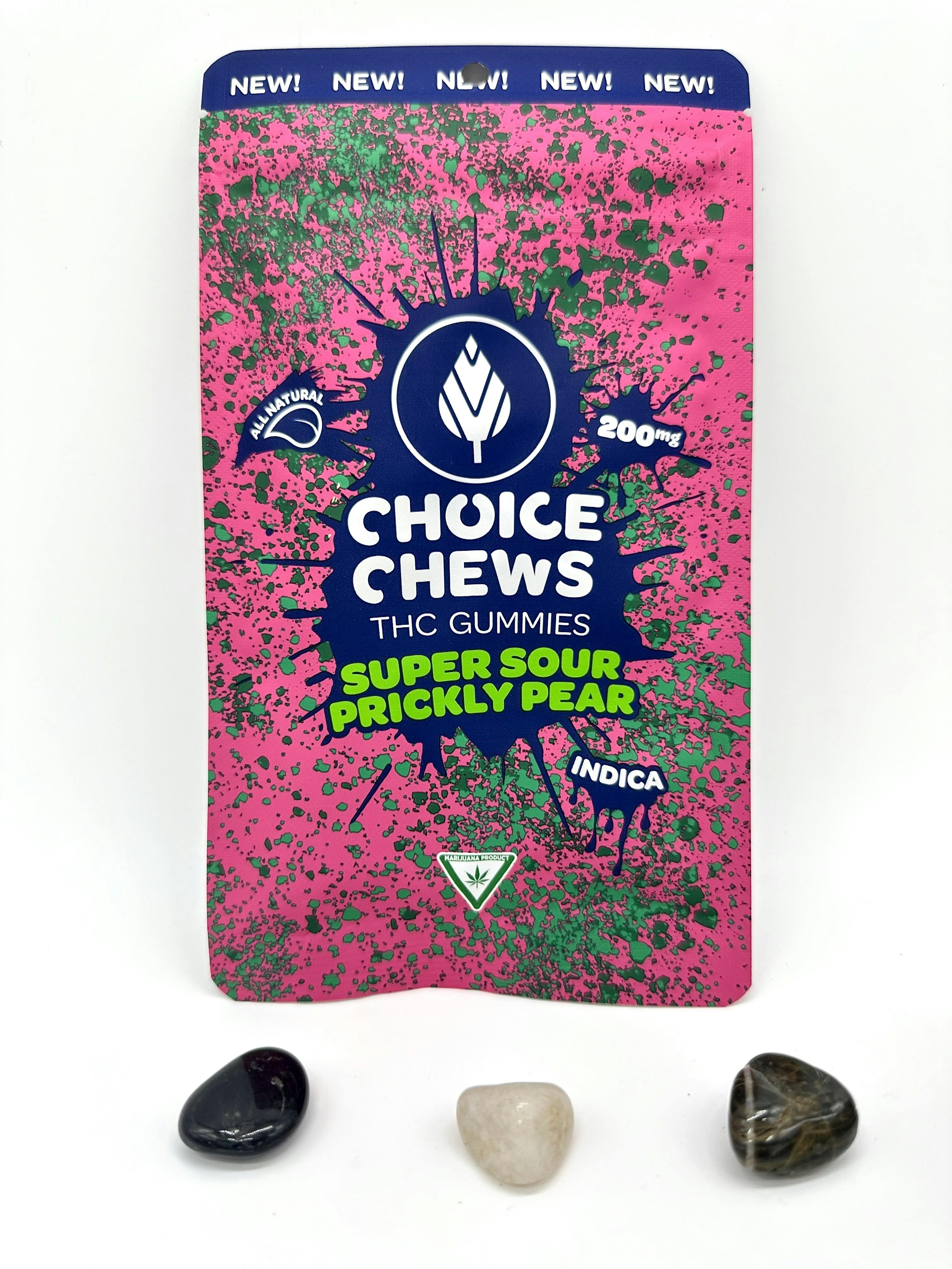 Super Sour Prickly Pear - 200mg Gummies