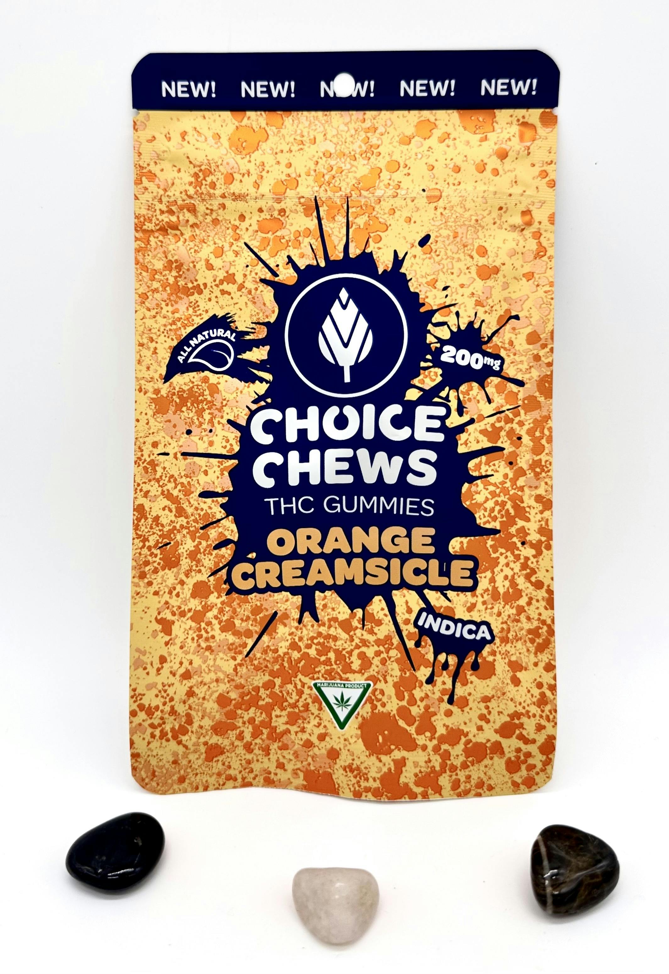 Choice - Orange Creamsicle - 200mg Gummies