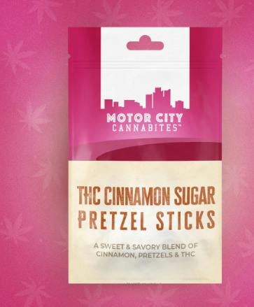Cinnamon Sugar Pretzel Sticks - 200mg
