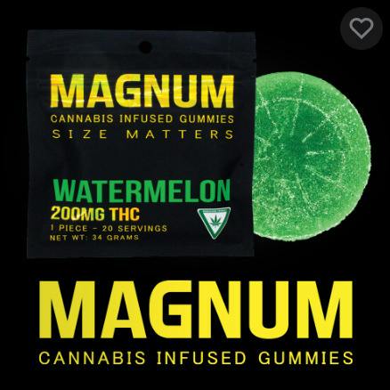 MAGNUM - Tropical Fruit - 200mg Gummies at The WellFlower Manistee