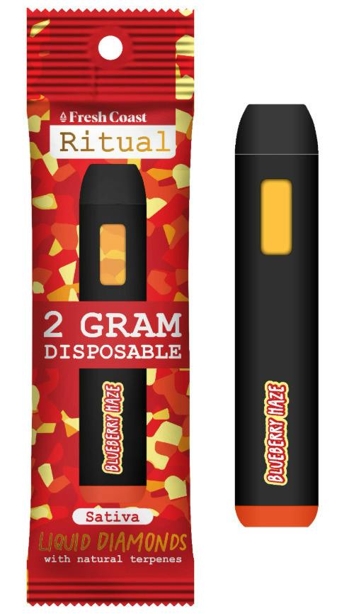 Blueberry Haze - 2g Disposable