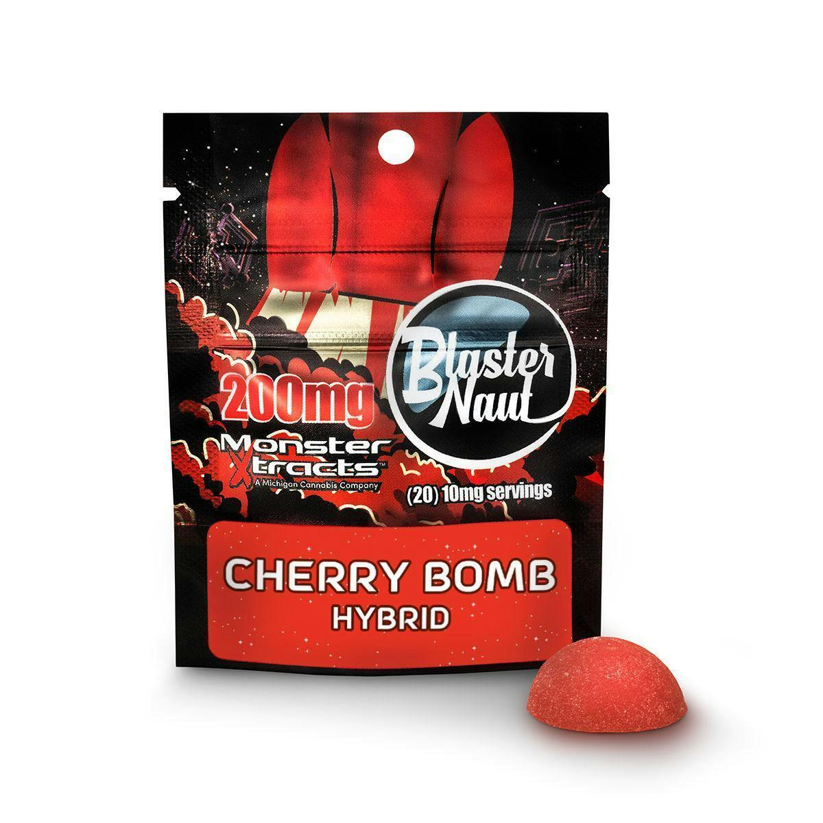 Blaster Naut - Cherry Bomb - 200MG at The WellFlower Manistee