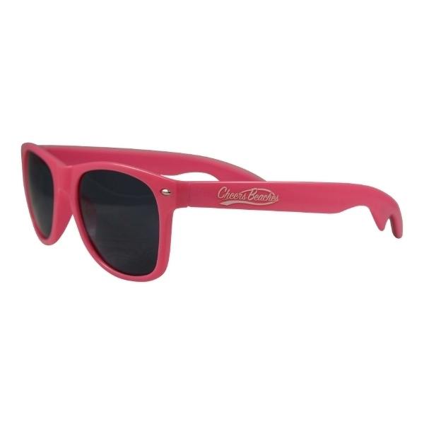 Cheers Beaches | Pink | Sunglasses Bottle Opener