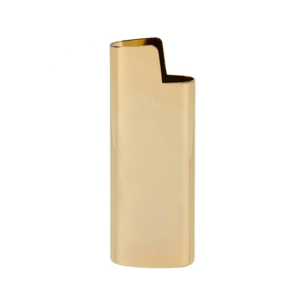 Tsubota Pearl | Gold | Brass Lighter Holder