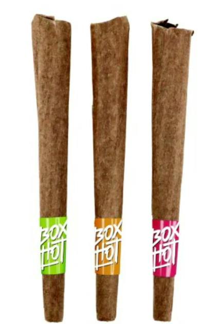 BOXHOT Fatties | Trifecta of Blunt Smoking Power | 3 x 1g