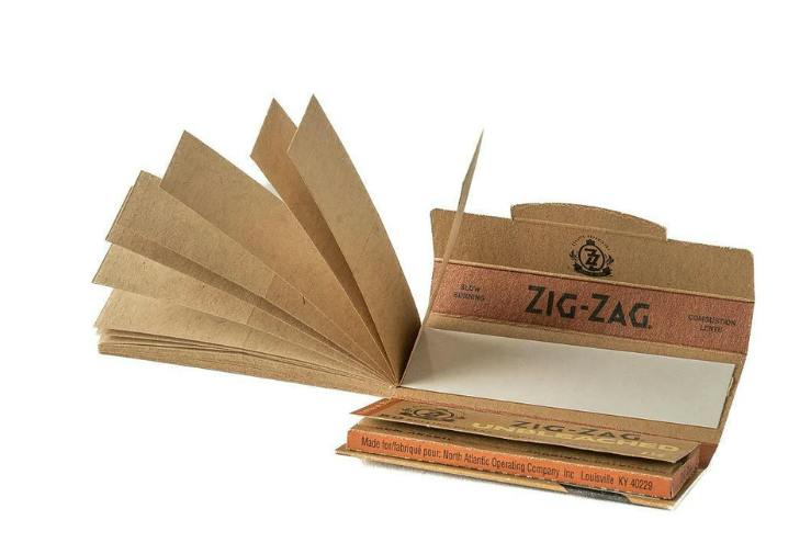 Zig-Zag | 1¼" Unbleached Papers + Tips | 50 pack