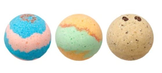 Stewart Farms | BATH BOMB TRIPLE PK: KAYA KOF,CITRUS F & DBL DREAM | 3 x 130g