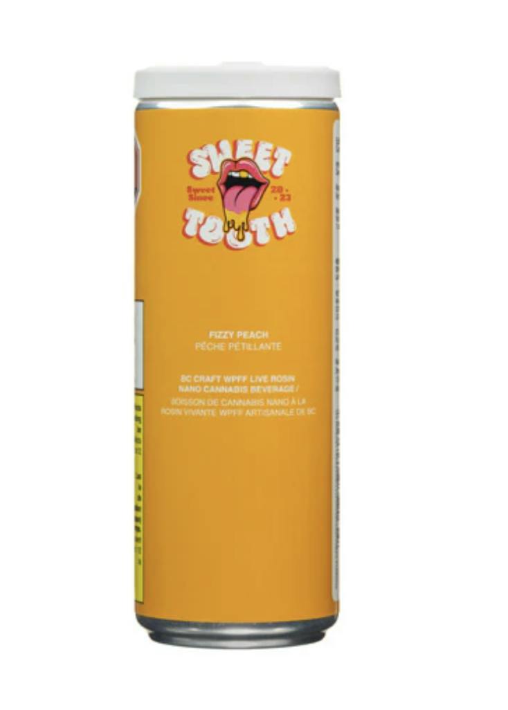 SweetTooth | FIZZY PEACH LIVE ROSIN DRINK | 1 X 355 m