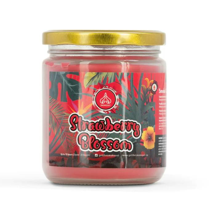 Smoke Out Candles | Strawberry Blossom Candle | 13 oz