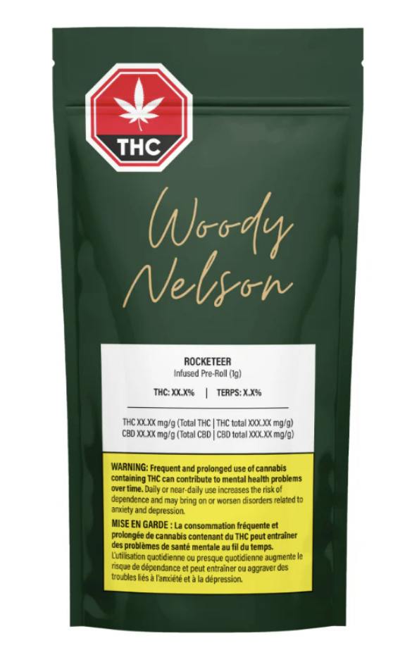 WOODY NELSON | RAINBOW DRIVER + PINK KUSH INFUSED | 1g