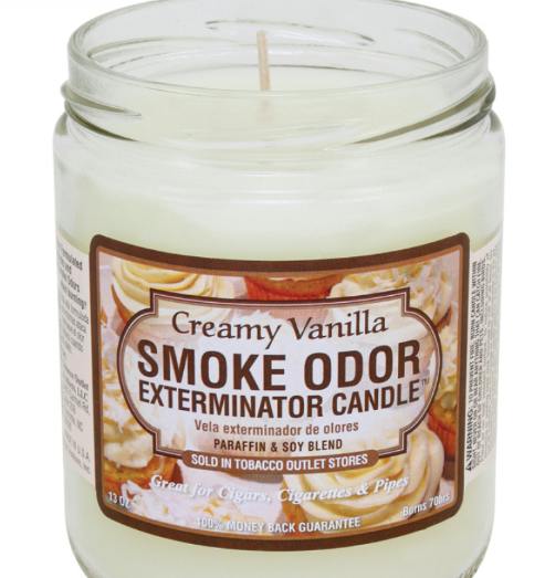 Odor Exterminator Candle | 13oz Creamy Vanilla Candle | 1 unit