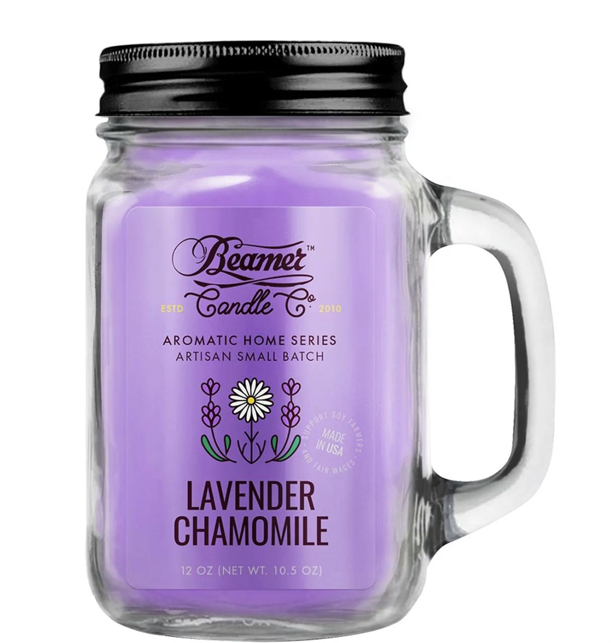 BEAMER™ CANDLE CO. | 12oz Candle |Lavender Chamomile Candle