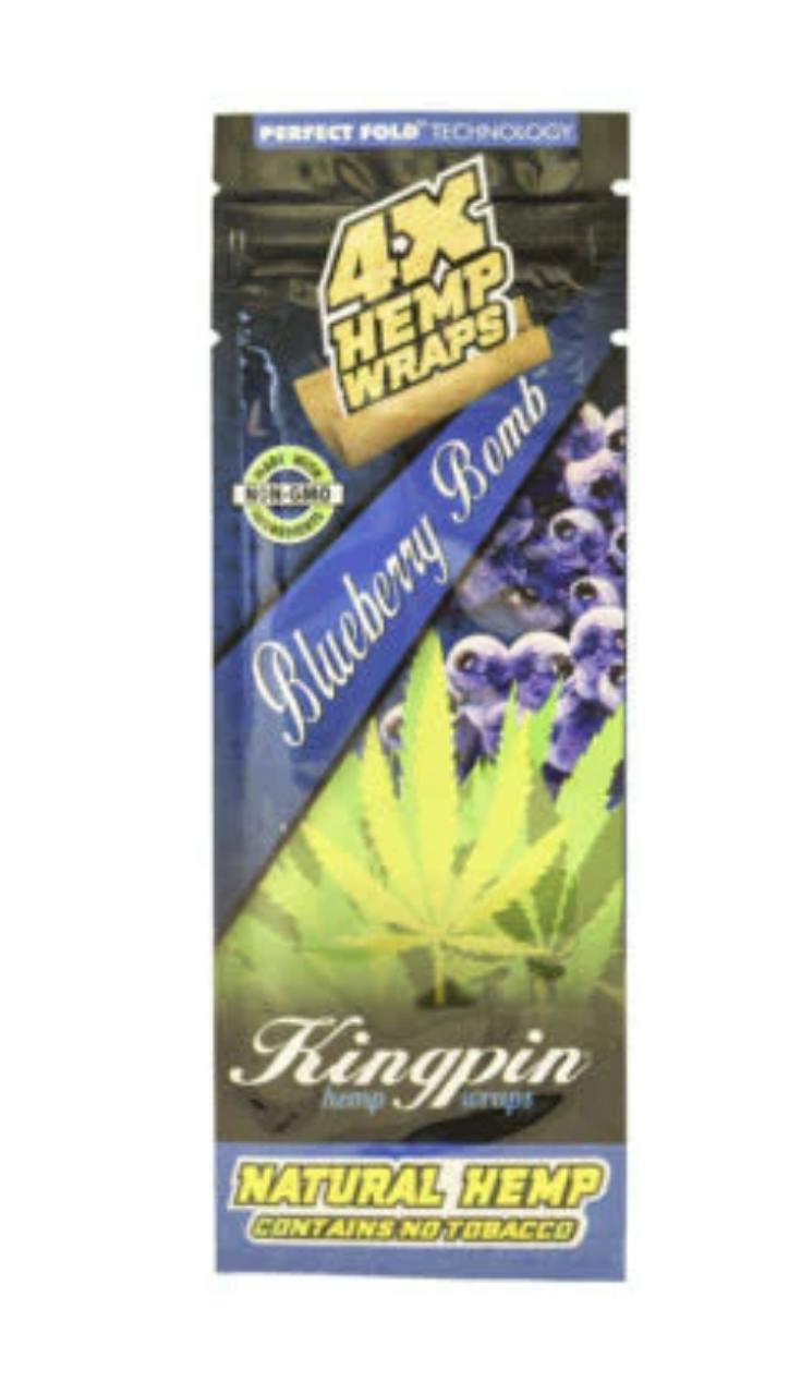 KINGPIN | Hemp Wraps | Blueberry Bomb