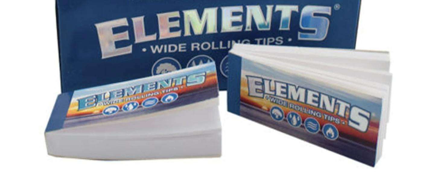 ELEMENTS® | Wide Rolling Tips | pack of 50