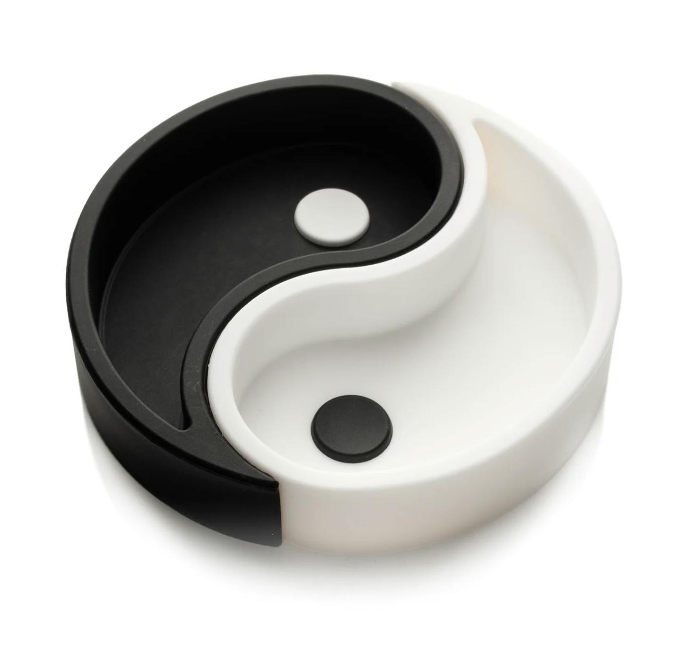 LIT® SILICONE | 4" Yin-Yang Ashtray | 1 unit