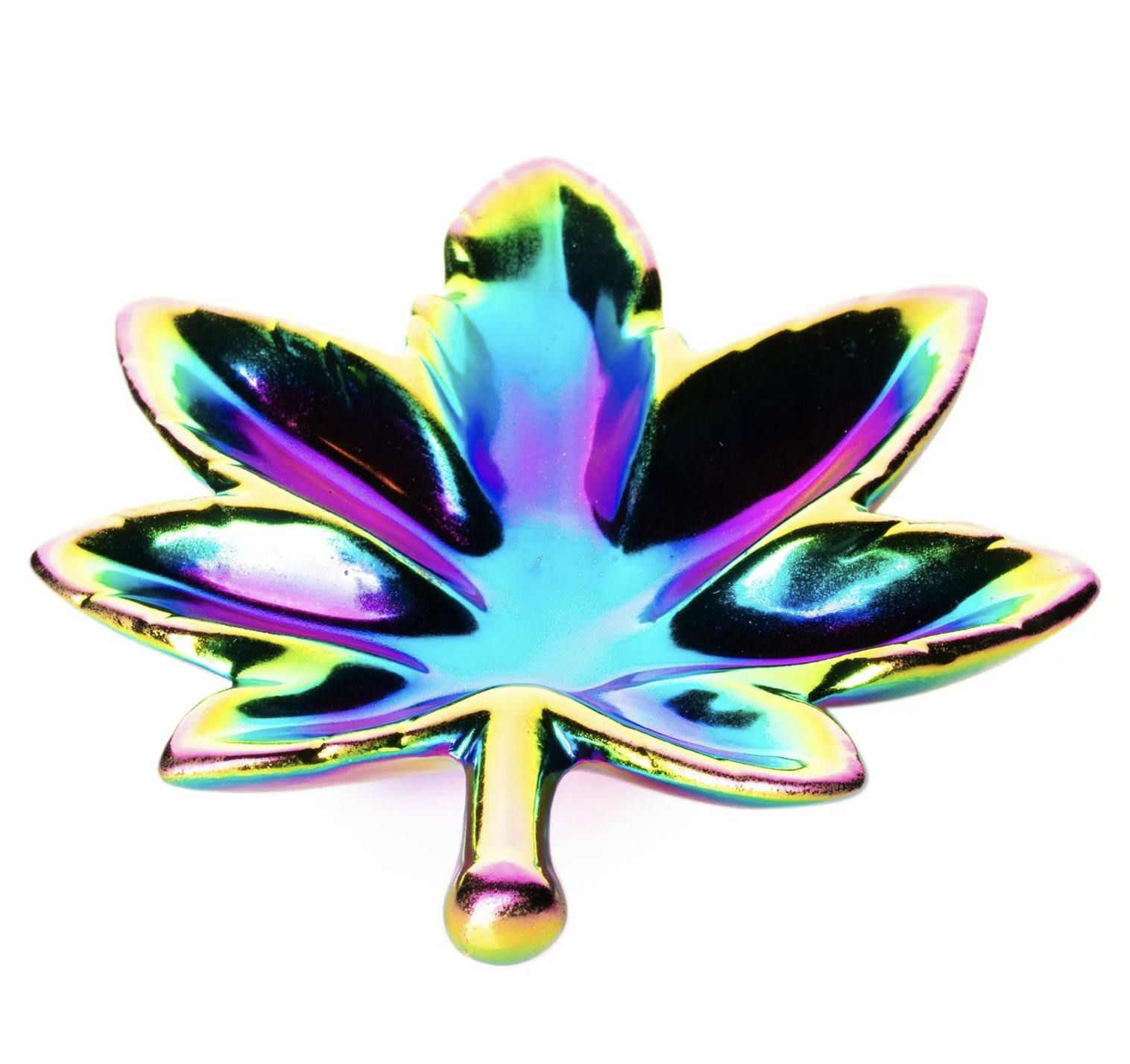 FANTASY GIFTS | Porcelain Leaf Ashtray | 1 unit