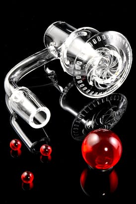 14.5 MM male turp slurper domeless quartz banger nail