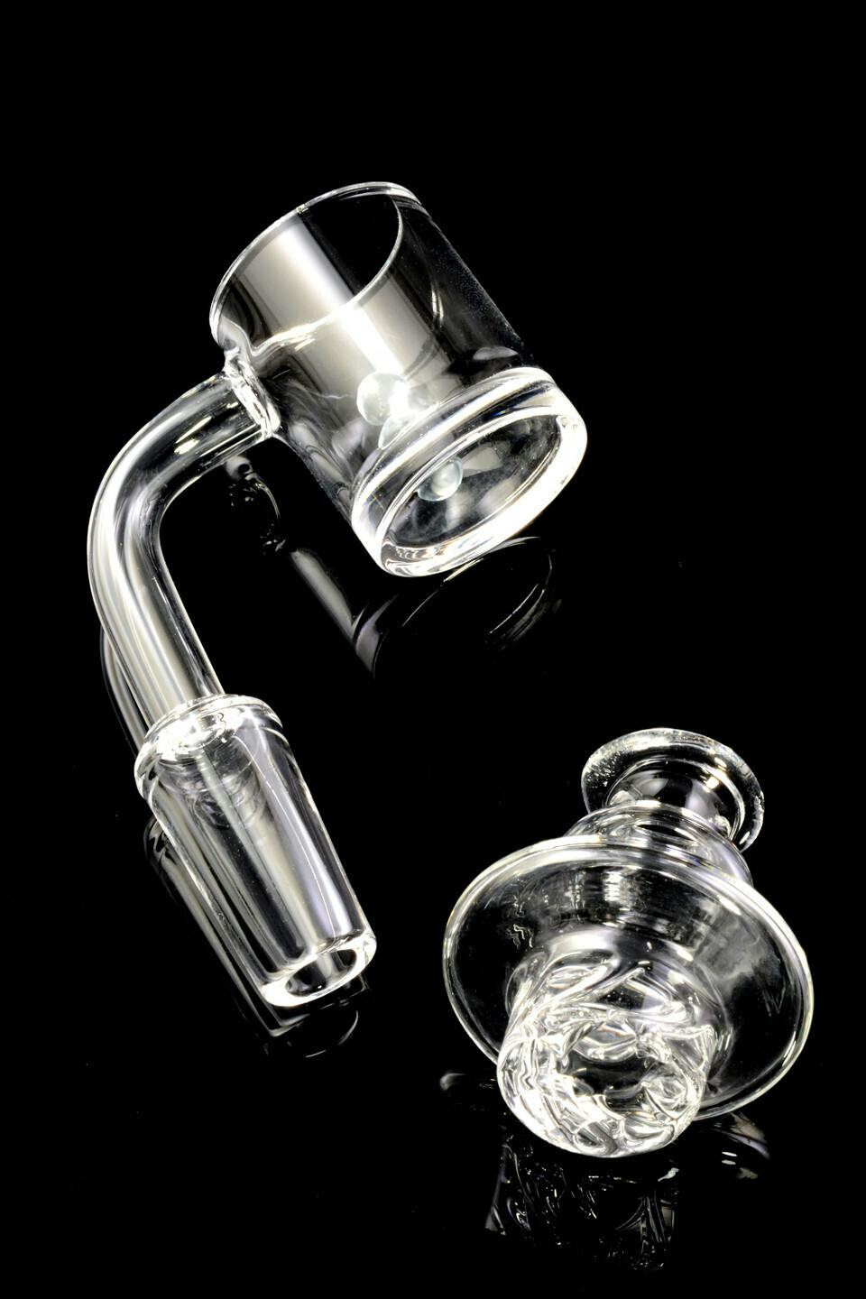 Domeless Spinner Quartz With Beads
