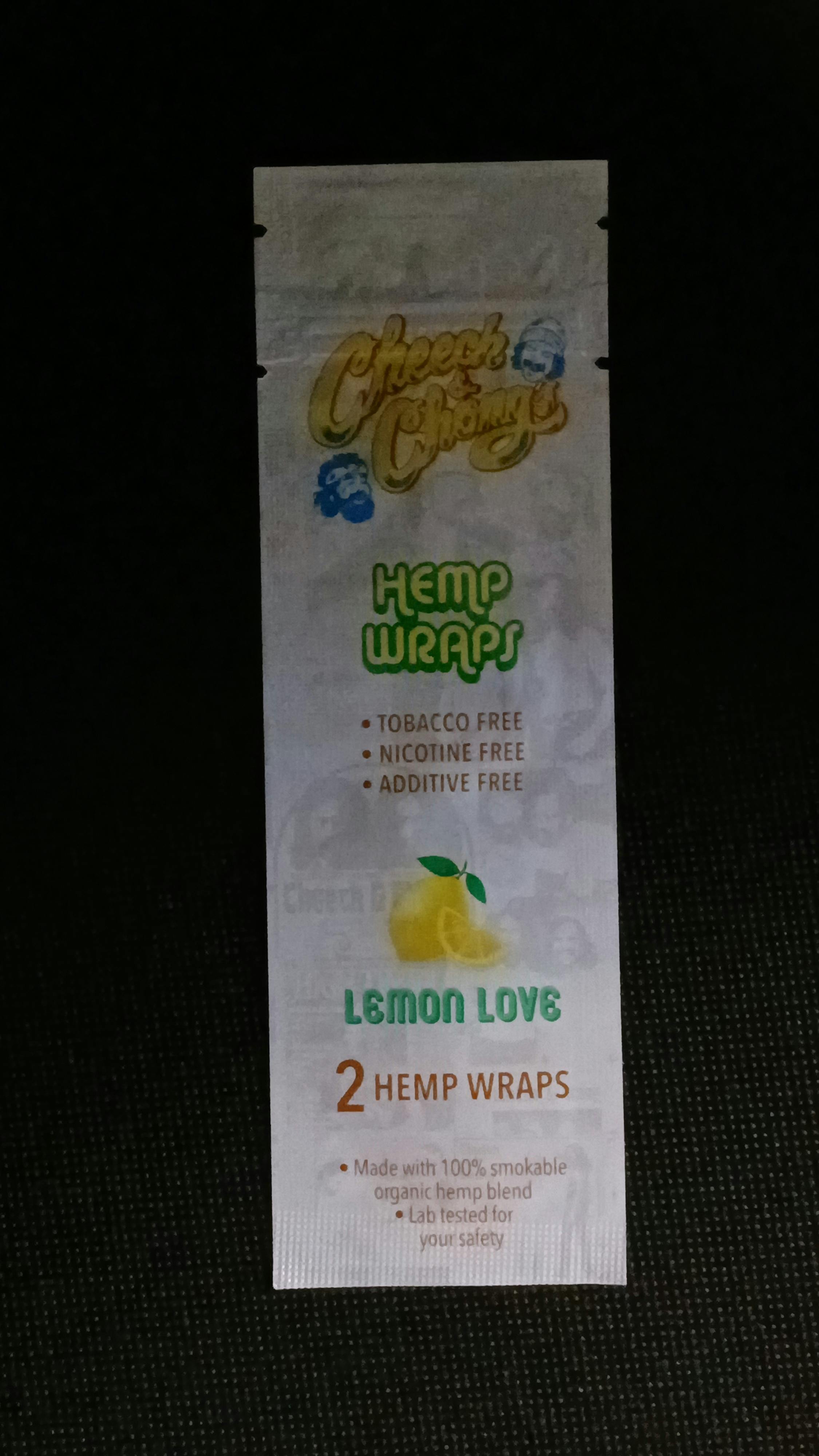 Lemon Love Cheech & Chong's Organic Blunt Wraps