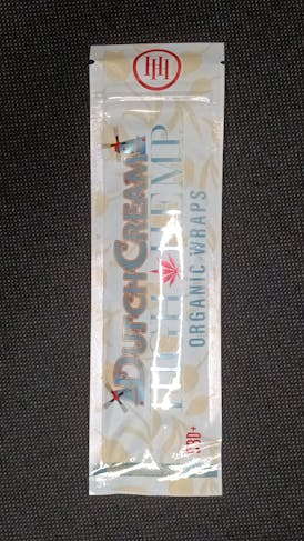 Dutch Cream High Hemp Organic Hemp Blunt Wraps