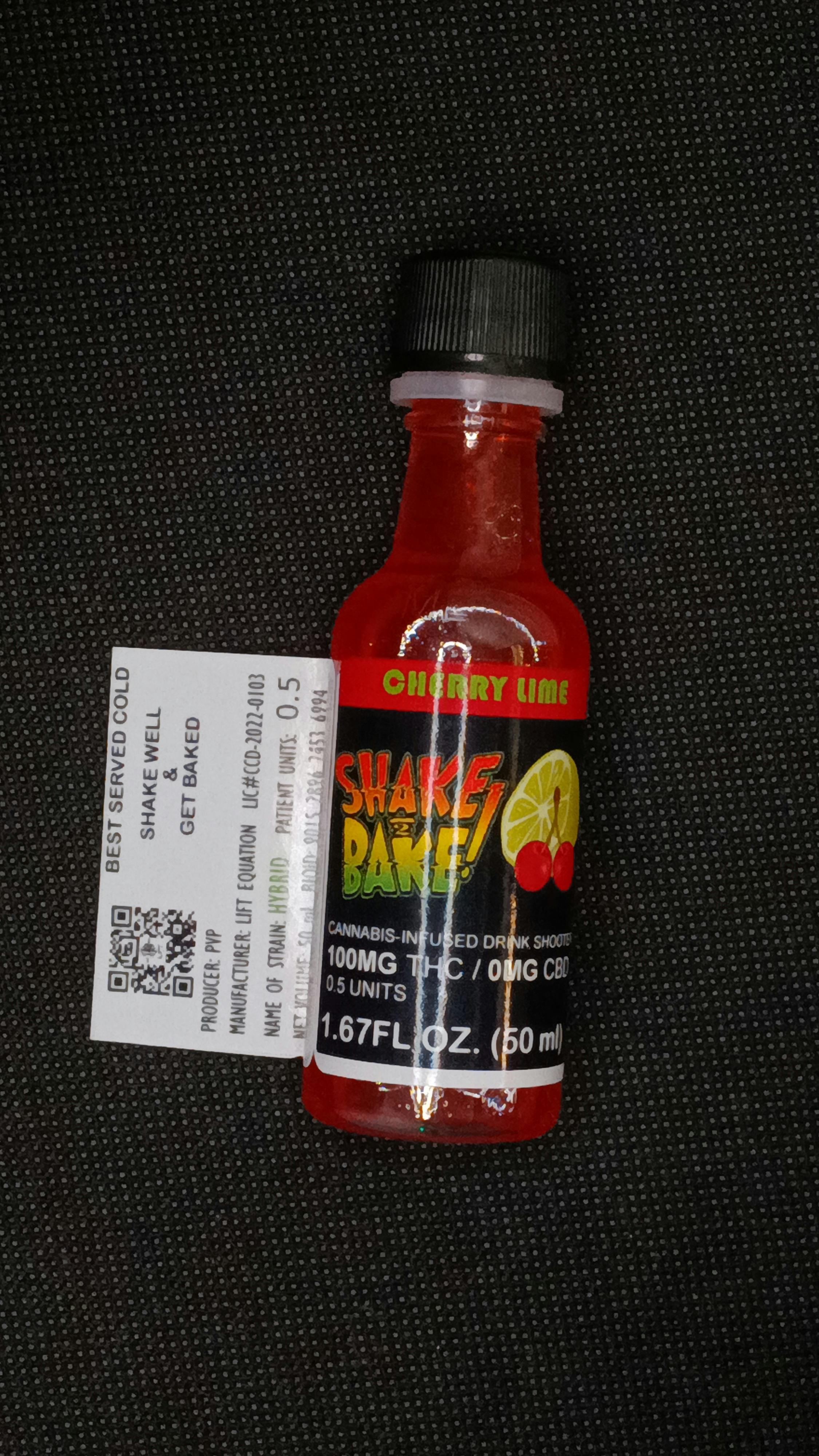 Shake2Bake Cherry Lime 100mg