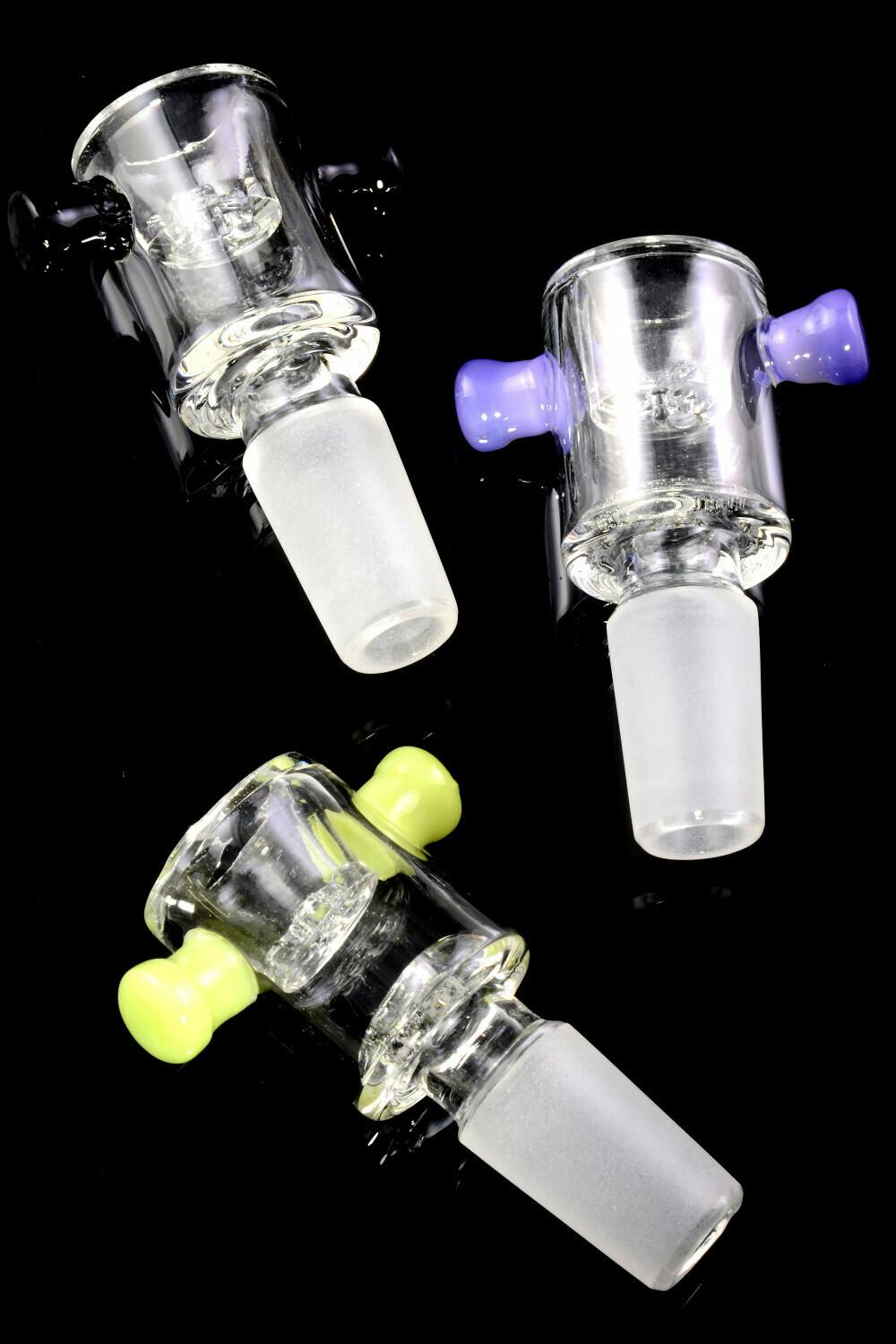 14.5mm Male Glass On Glass Screen Bowl BS687