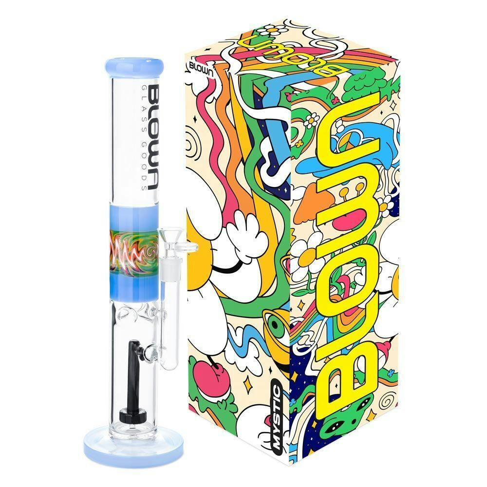 Blown Mystic XL Direct Inject Waterpipe 165-Blue