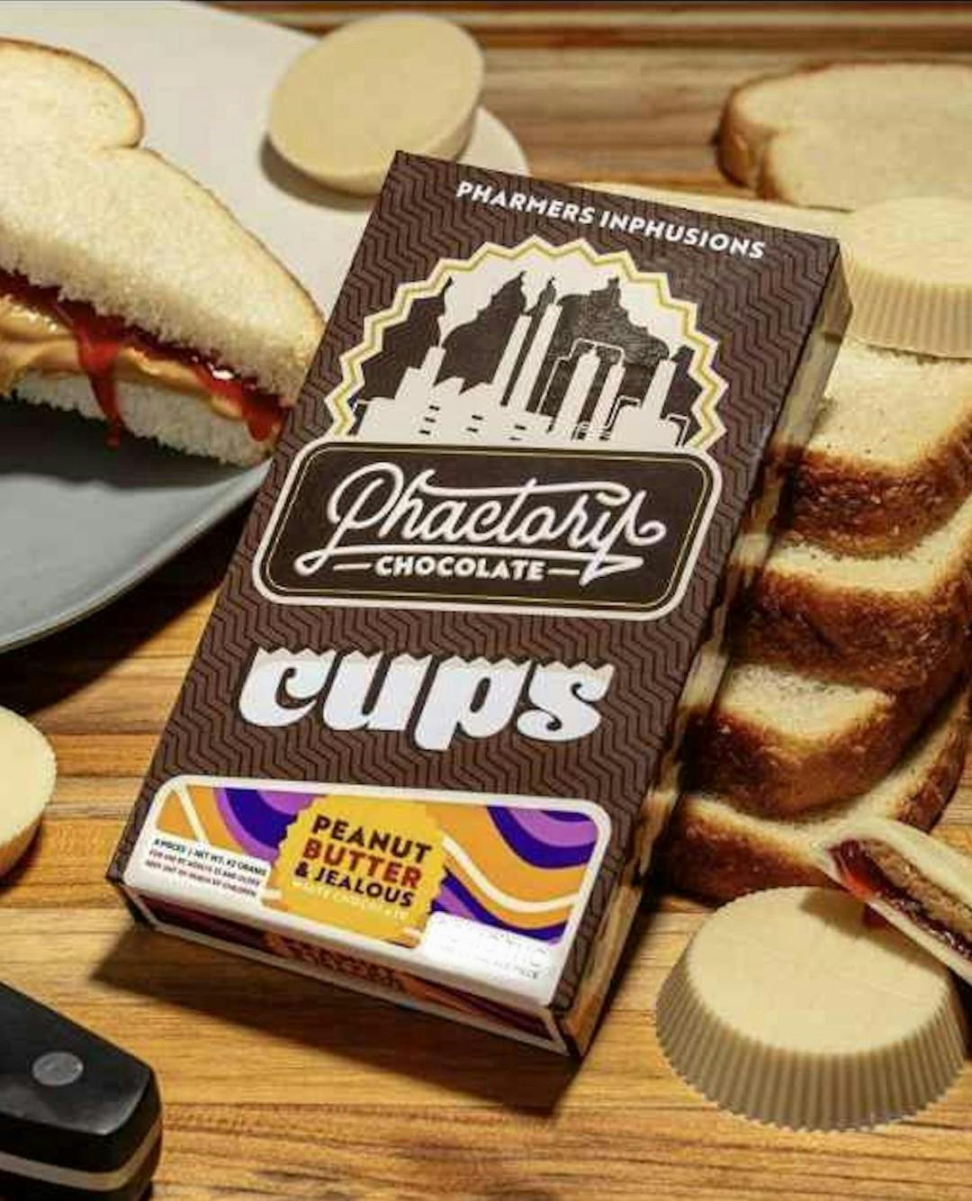 Peanut Butter and Jealous Cups 80mg