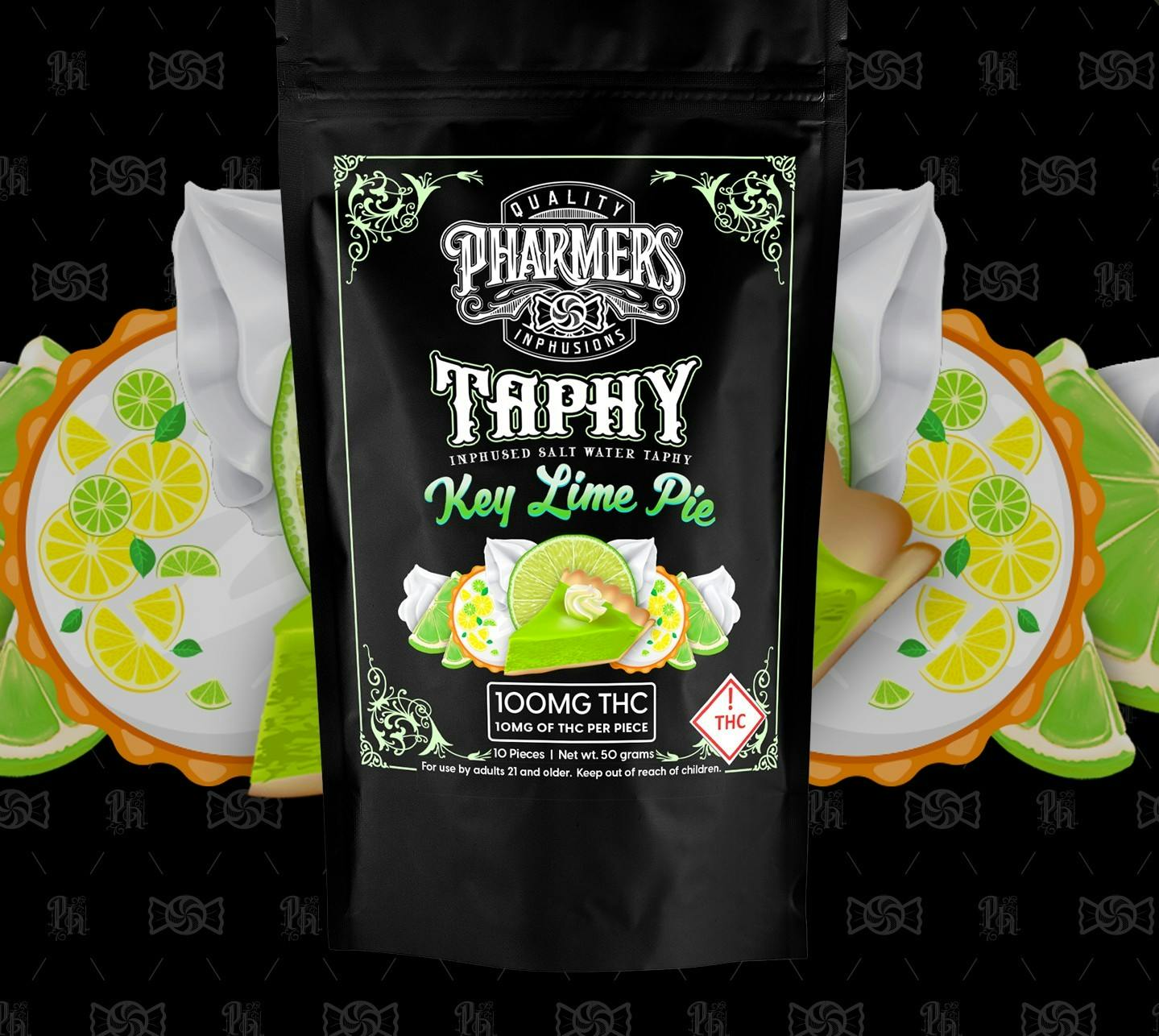 Key Lime Pie Taphy 100mg