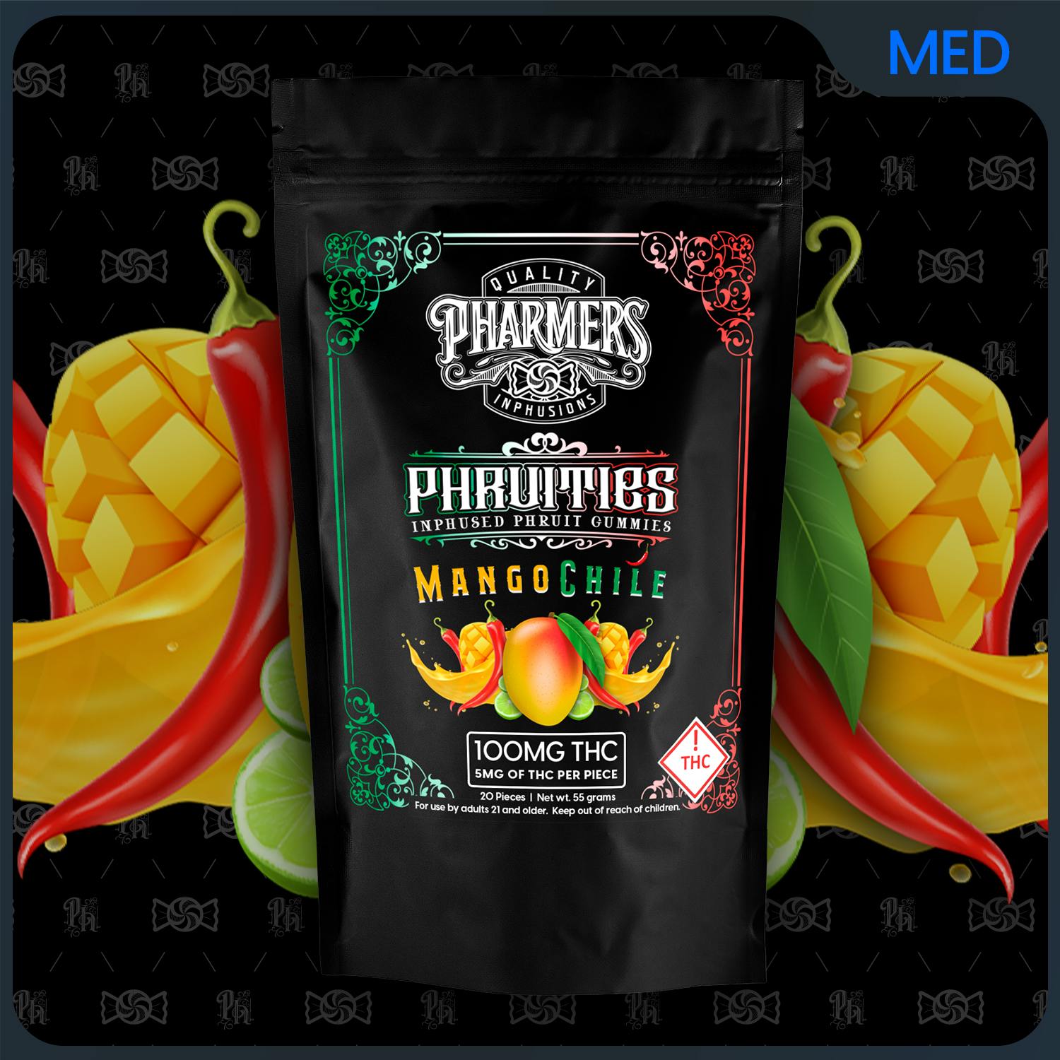 Mango Chile 1000mg Phruities