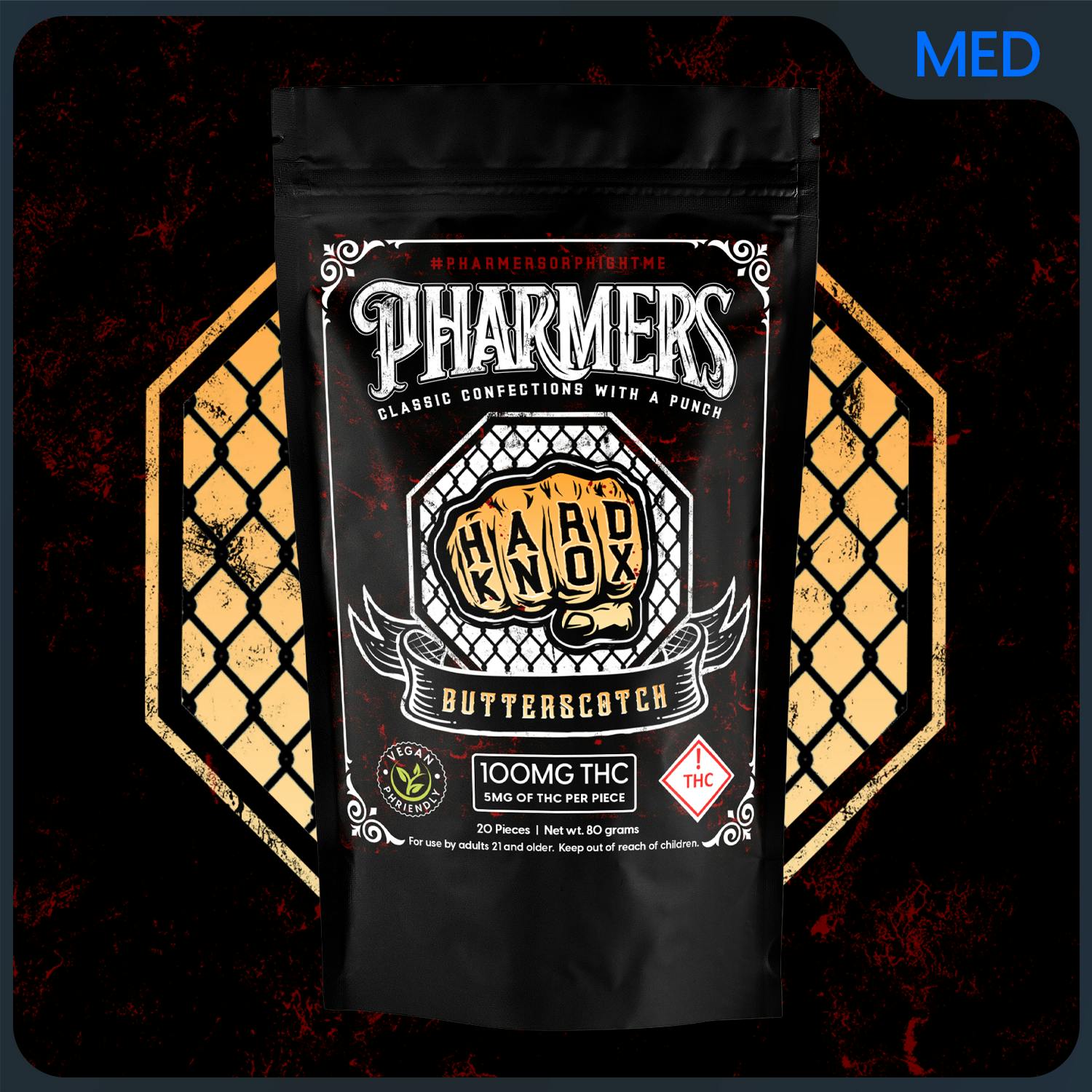 Butterscotch 1000mg Hard Knox