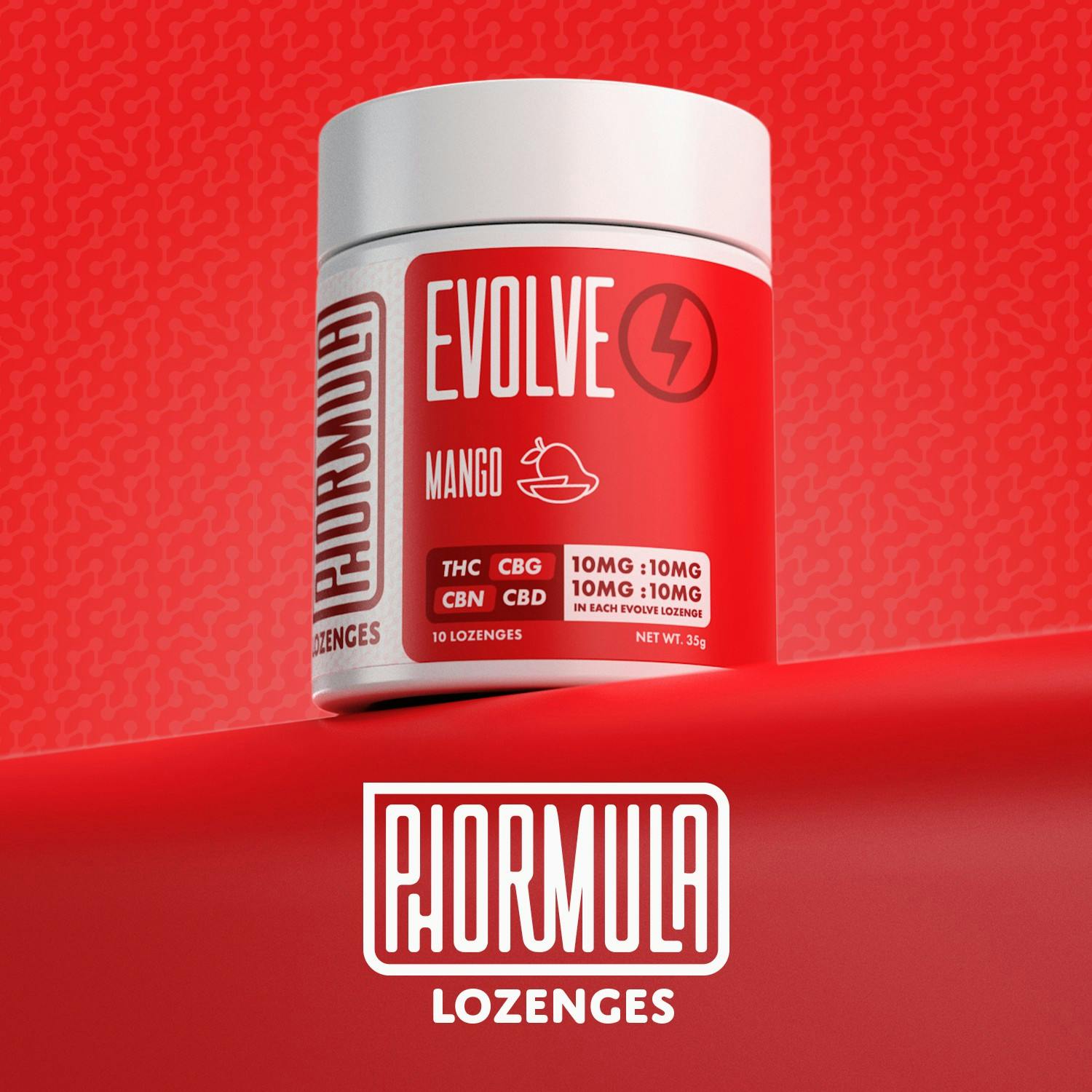 Evolve Mango Lozenges 100mg