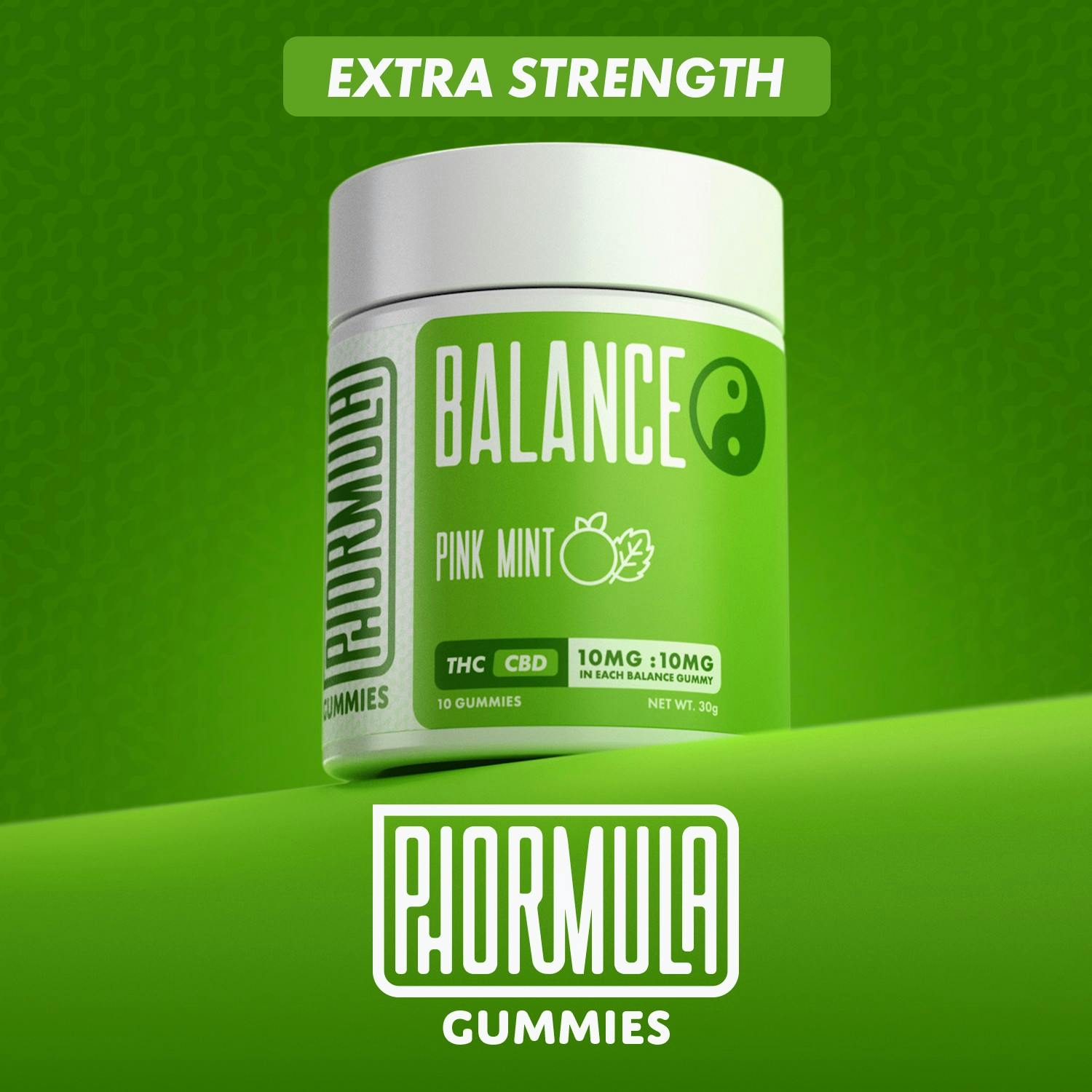 Balance Pink Mint Gummies 1000mg