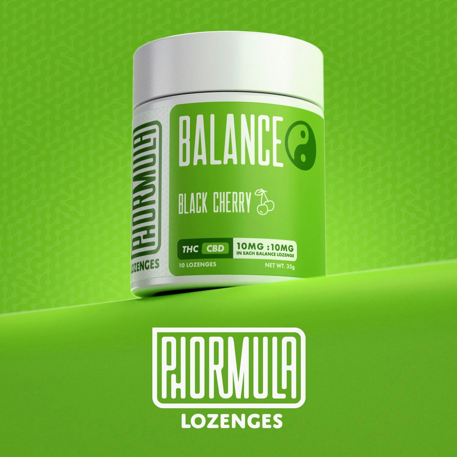 Balance Black Cherry Lozenges 100mg