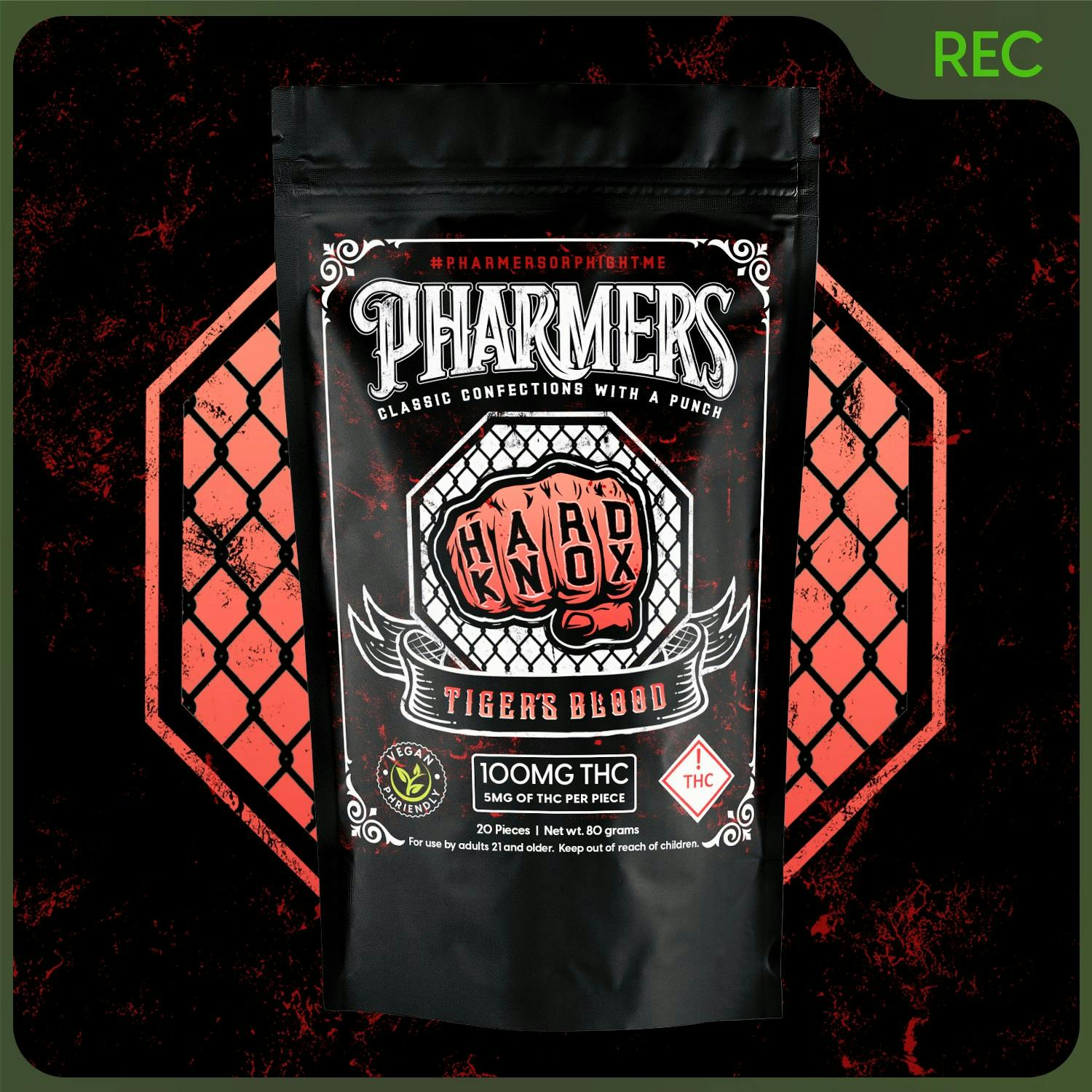 Tigers Blood Hard Knox 100mg at Dank Of The West