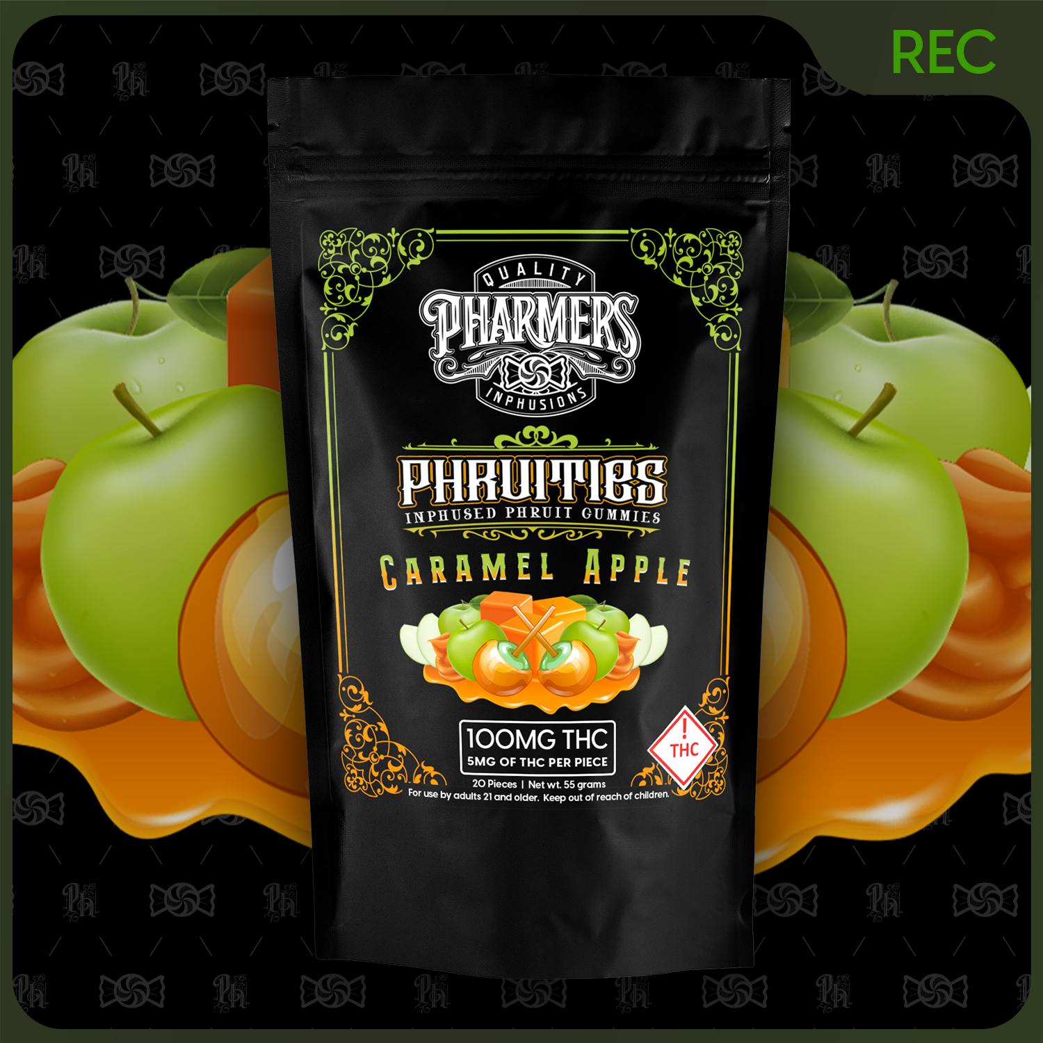 Caramel Apple Phruities 100mg